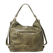 Load image into Gallery viewer, Zipped Details Tote - Olive Green