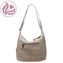 Load image into Gallery viewer, Simple Faux Leather  Beige Essential Crossbody Bag
