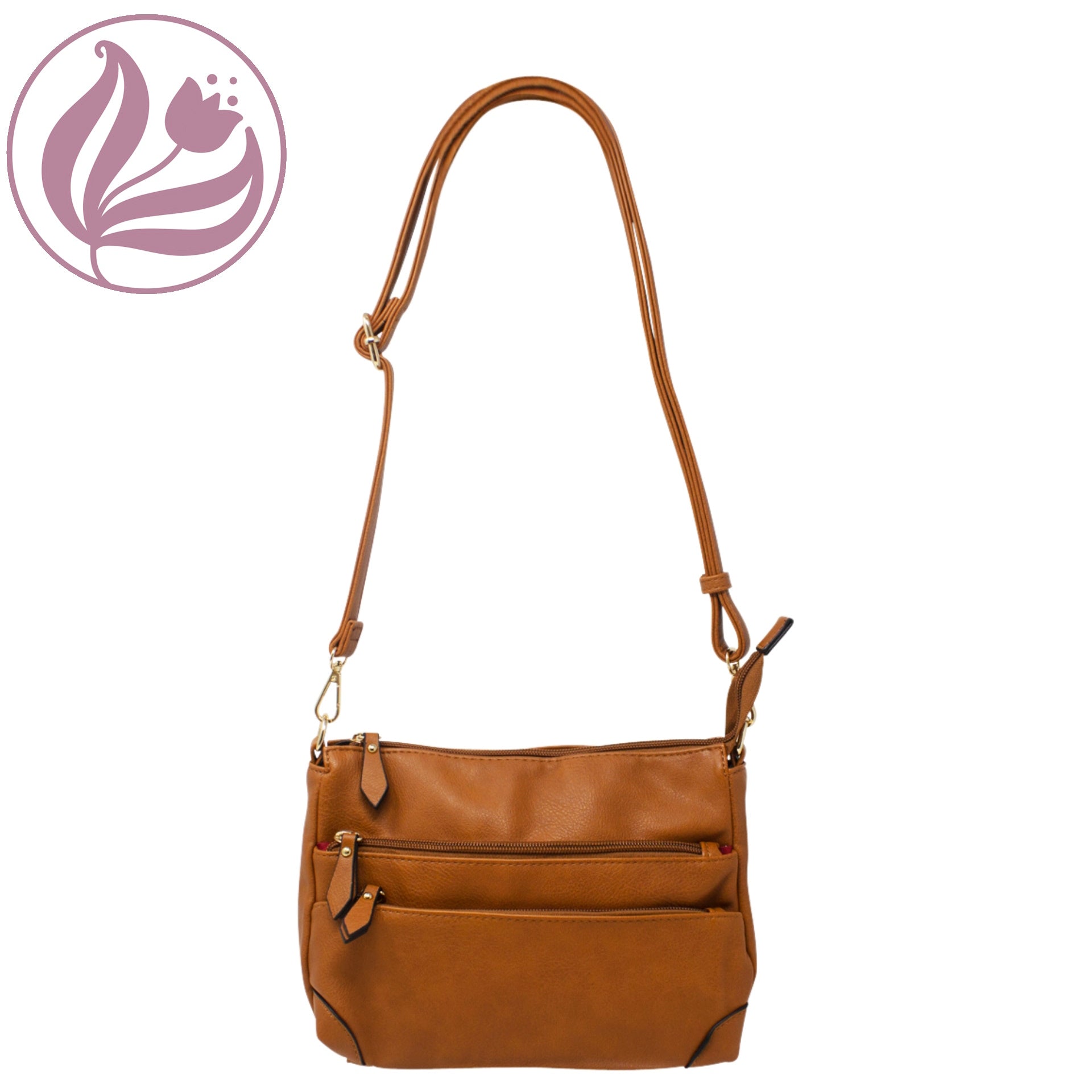 Tan Cross Body Bag - Alpini at Fanciful